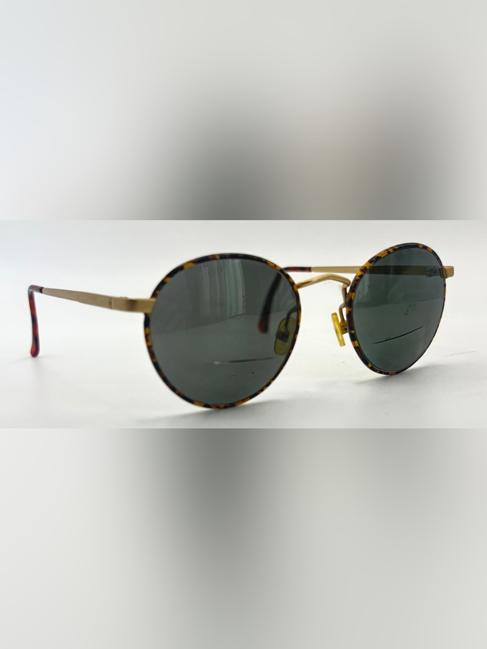 Guess GU847 Tortoise Green Oval Sunglasses Frames Only